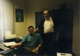 José Antonio Arana y Pruden Garcia (Director de la Bibliotexa de Azkue)